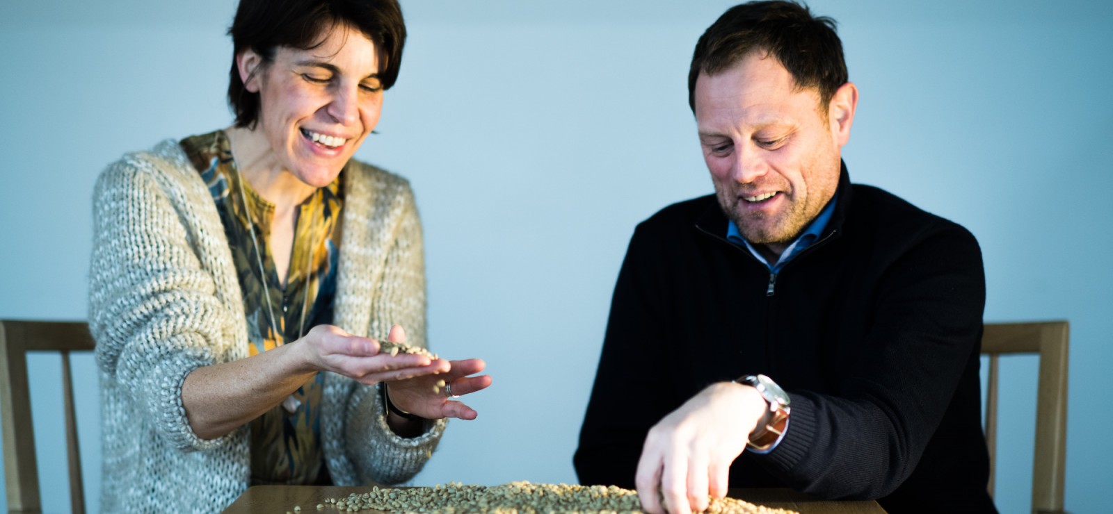 Marijke D'Haese en Pascal Boeckx