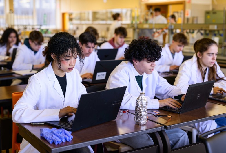 Studenten industriële wetenschappen